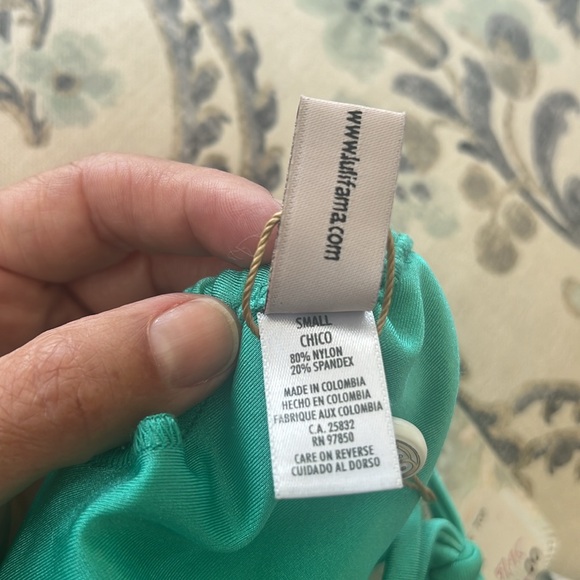 Luli Fama Champagne Sparkle Triangle Braided Top - Picture 8 of 8